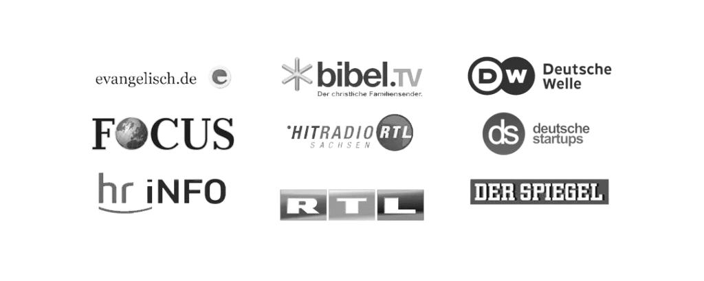Bekannt aus SPIEGEL, RTL, usw. Erfahre mehr in unserem Presseberiech.