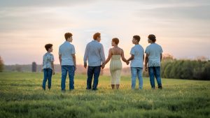 Patchworkfamilie heiraten mit einem Trauredner